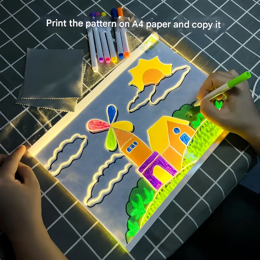 GlowLearn™ LED Drawing Board