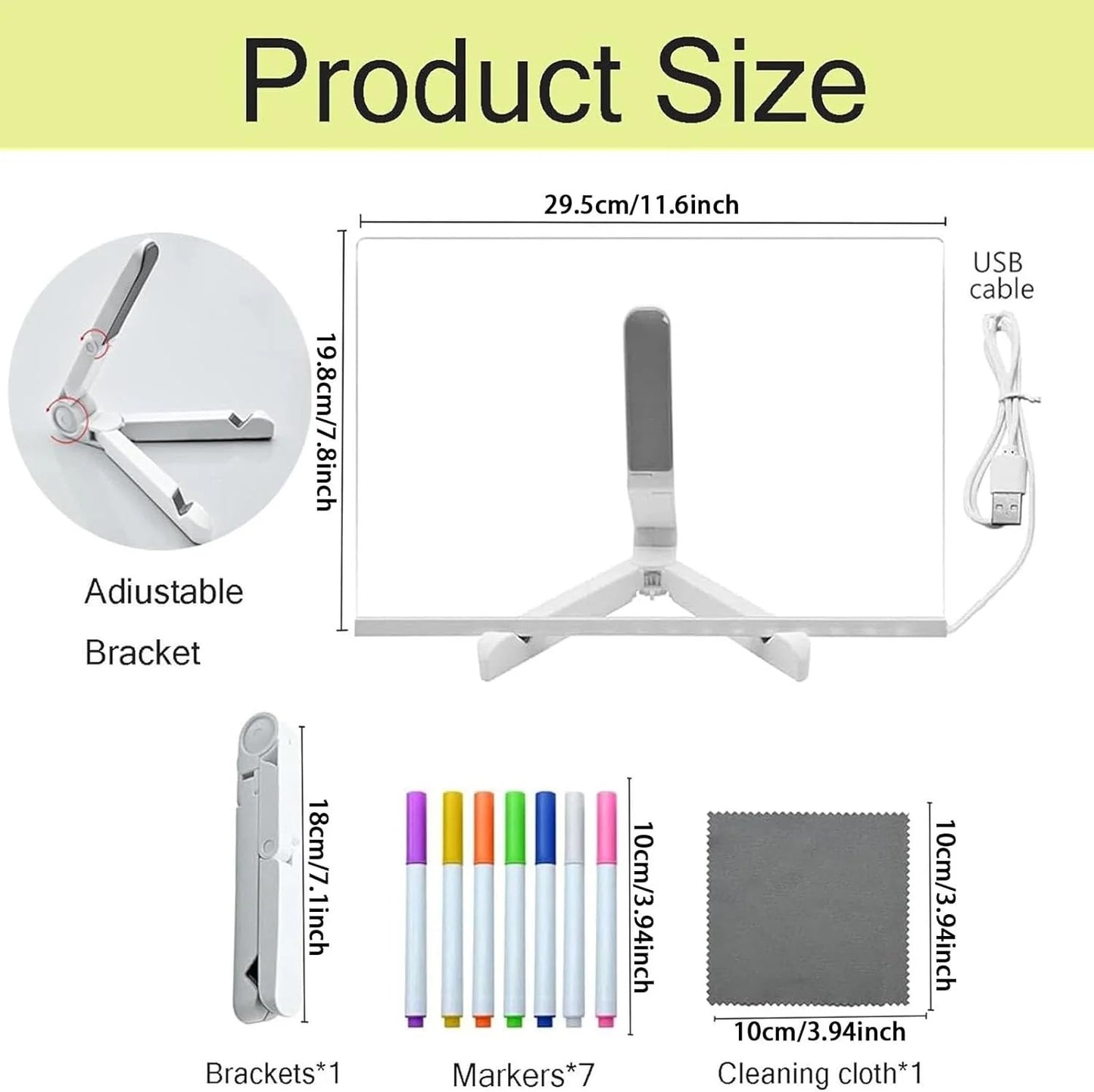 GlowLearn™ LED Drawing Board