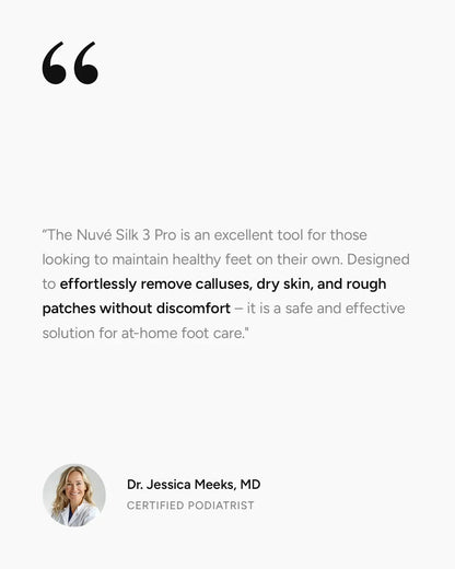 Nuvé Silk 3 Pro | #1 Rated Callus Remover
